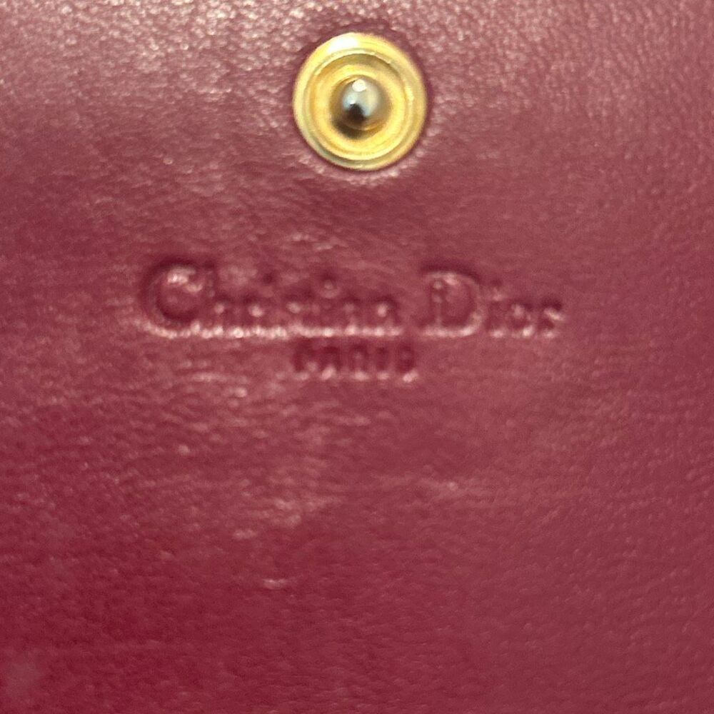 Christian Dior Long Wallet Mauve Pink All Over Logo Print Card Holder Luxury - Picture 8 of 10